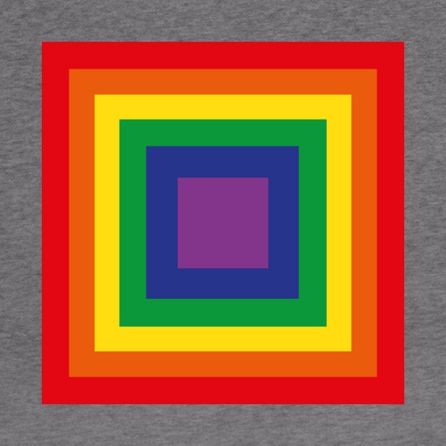 Rainbow Squares by n23tees